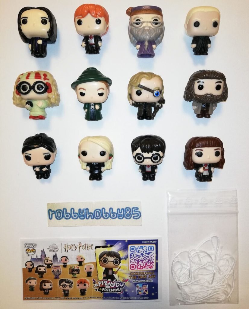 SERIE COMPLETE HARRY POTTER FUNKO POP 12 PERSONNAGES AVEC BPZ KINDER JOY 2023 SERIE COMPLETE HARRY POTTER FUNKO POP 12 PERSONNAGES AVEC BPZ KINDER JOY 2023