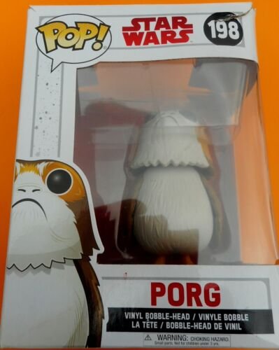 STAR WARS POP 198  PORG   box collector disney FUNKO (boite légèrement écornée)