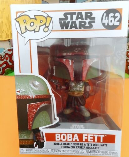 STAR WARS POP 462 BOBA FETT box collector disney FUNKO