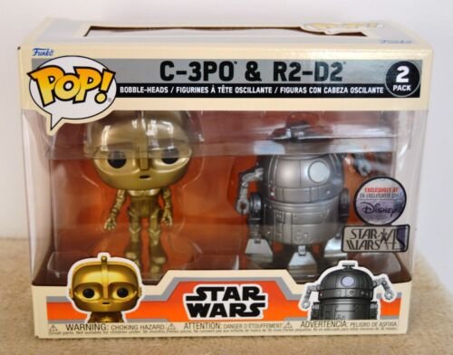 Star Wars Funko pop C-3PO et R2-D2 Concept Series 2PACK Star Wars Celebration Star Wars Funko pop C-3PO et R2-D2 Concept Series 2PACK Star Wars Celebration