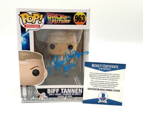 TOM WILSON BACK TO THE FUTURE SIGNED FUNKO POP AUTOGRAPH BECKETT BAS COA 5 TOM WILSON BACK TO THE FUTURE SIGNED FUNKO POP AUTOGRAPH BECKETT BAS COA 5