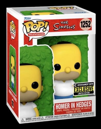 The Simpsons FUNKO POP #1252 Homer En Coins de Collection Jouet Exclusivité 2022