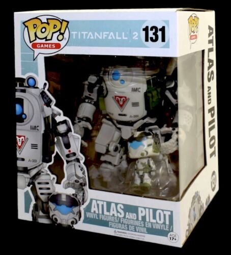 Titanfall 2 Funko Pop Jeux #131 Atlas Et Pilote de Collection Jouet 2 Gamestop