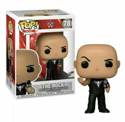 Wwe The Rock 9.5cm Figurine Pop Vinyle Funko Tout Neuf 78 Wwe The Rock 9.5cm Figurine Pop Vinyle Funko Tout Neuf 78