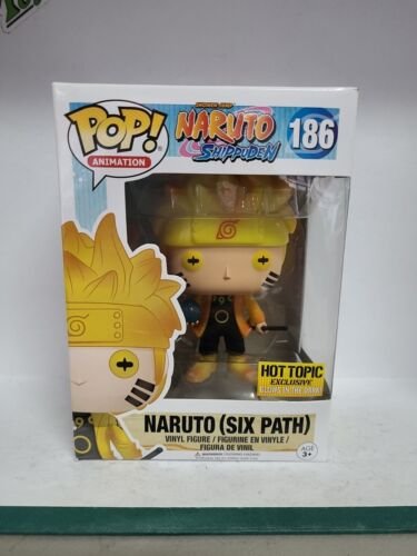 Funko Pop Naruto (Six Chemin) #186 (Chaud Objet EXC ) ( Glow) Vinyle Figurine W/ Funko Pop Naruto (Six Chemin) #186 (Chaud Objet EXC ) ( Glow) Vinyle Figurine W/