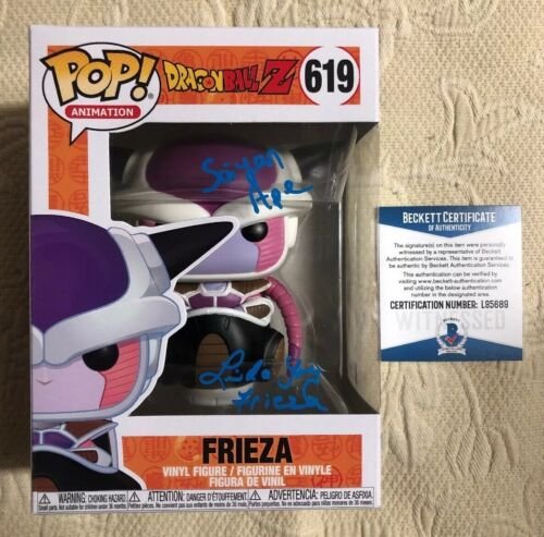 Linda Young Signed Autographed Frieza Funko Pop Dragon Ball Z BECKETT COA 68 Linda Young Signed Autographed Frieza Funko Pop Dragon Ball Z BECKETT COA 68