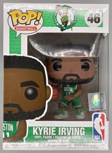 #46 Kyrie Irving (Boston Celtics) – NBA – Damaged Box Funko POP with Protector
