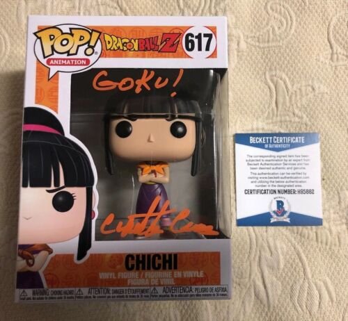 Cynthia Cranz Signed Autographe Chi Chi Funko Pop Dragon Ball Z BECKETT COA 8 Cynthia Cranz Signed Autographe Chi Chi Funko Pop Dragon Ball Z BECKETT COA 8