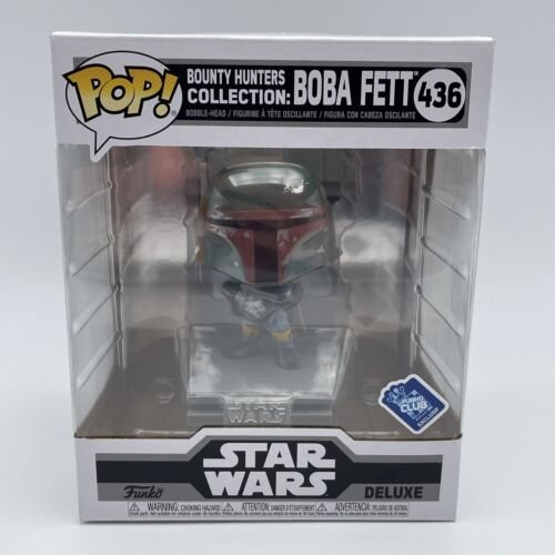 FUNKO POP! STAR WARS DELUXE BOBA FETT 436 EDTION LIMITEE FUNKO POP! STAR WARS DELUXE BOBA FETT 436 EDTION LIMITEE