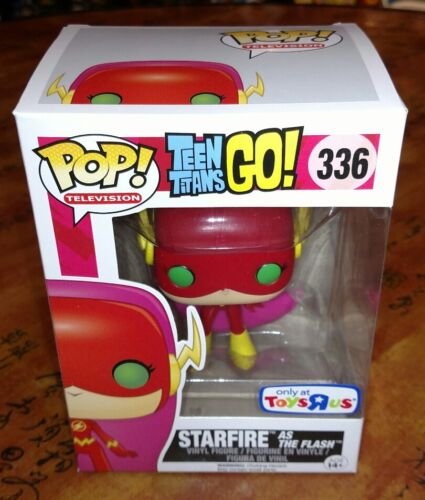 FUNKO POP! STARFIRE AS FLASH #336 TEEN TITANS GO! TOYS R US EXCLUSIVE FUNKO POP! STARFIRE AS FLASH #336 TEEN TITANS GO! TOYS R US EXCLUSIVE