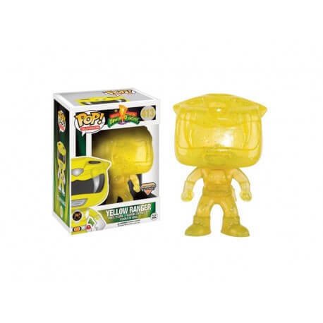 Figurine Power Rangers – Yellow Ranger Morphing Exclu Pop 10cm