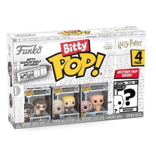 Funko Bitty Pop Harry Potter Harry Ensemble 4PK Bitty Étui Inclus 1.9cm Figurine