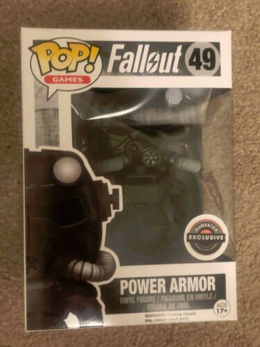 Funko POP GAMESTOP EXCLUSIVE FALLOUT – POWER ARMOR #49 w/ protector Funko POP GAMESTOP EXCLUSIVE FALLOUT – POWER ARMOR #49 w/ protector