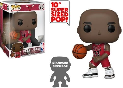 Funko Pop Basketball Michael Jordan Vinyle Figure nba Rouge Jersey Grand Super