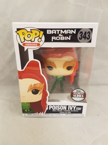 Funko Pop Batman & Robin Poison Ivy Spécialité Séries 343 Vinyle Figurine Dc