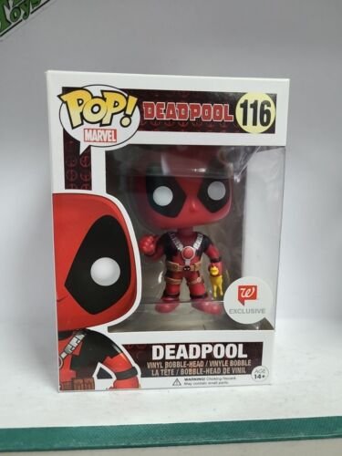 Funko Pop! Deadpool #116 (Walgreens EXC ) Vinyle Figurine Funko Pop! Deadpool #116 (Walgreens EXC ) Vinyle Figurine