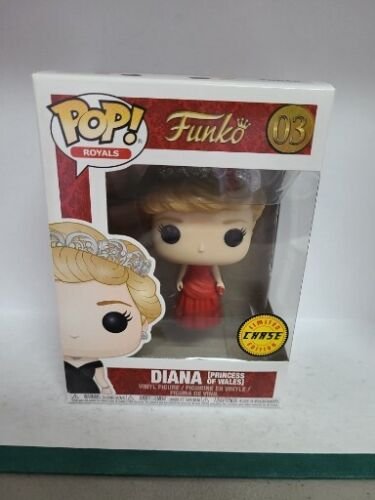 Funko Pop! Diana (Princesse Of Wales ) #3 (Poursuite) Vinyle Figurine W/Protège Funko Pop! Diana (Princesse Of Wales ) #3 (Poursuite) Vinyle Figurine W/Protège