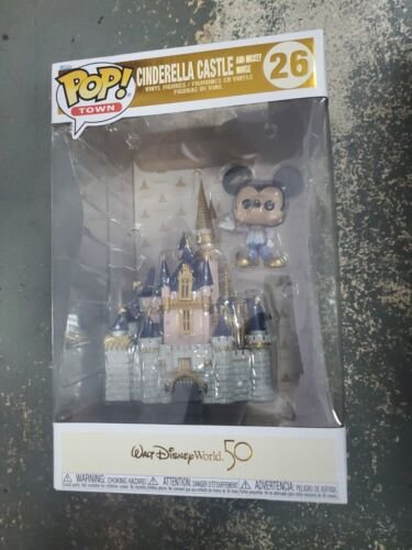 Funko Pop! Disney Cendrillon Château Et Mickey Mouse #26 Vinyle Figurine Funko Pop! Disney Cendrillon Château Et Mickey Mouse #26 Vinyle Figurine