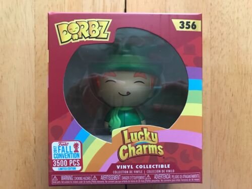 Funko Pop Dorbz Lucky the Leprechaun Lucky Charms LE 3500 NYCC 2017 NIB Funko Pop Dorbz Lucky the Leprechaun Lucky Charms LE 3500 NYCC 2017 NIB