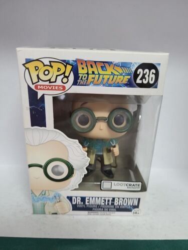 Funko Pop! Dr.Emmett Marron #236 (Butin Caisse EXC ) Vinyle Figurine