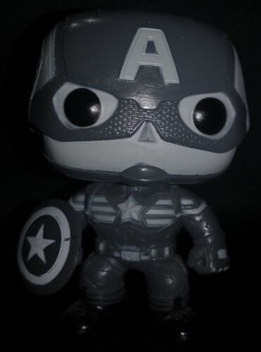 Funko Pop Figurine Captain America Hiver Soldat B&w Barnes Noble Exclusivité #41