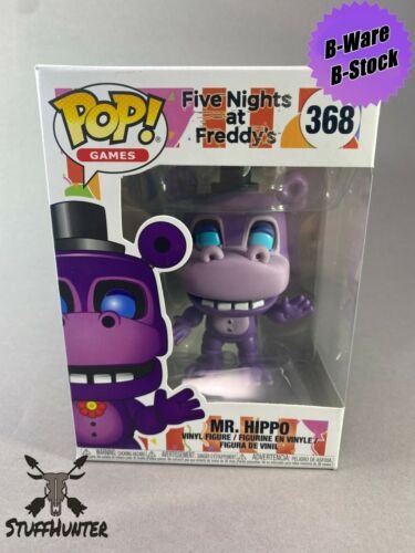 Funko Pop! Fnaf Five Nights À Freddys Mr. Hippo #368 – B-Ware 2nd Life ID129 Funko Pop! Fnaf Five Nights À Freddys Mr. Hippo #368 – B-Ware 2nd Life ID129