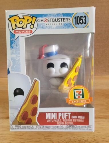 Funko Pop Ghostbusters Afterlife Mini Puft Vinyle Figurine Avec Pizza