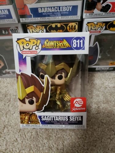 Funko Pop! Gold SAGITTARIUS SEIYA SAINTSEIYA Exclusive in Hand MINT
