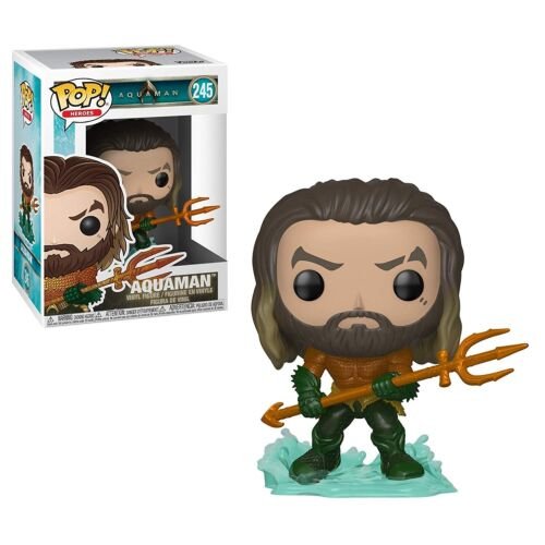 Funko Pop Heroes Aquaman Arthur Curry En Héros Costume