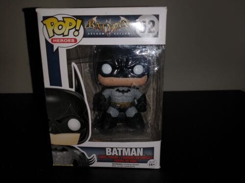 Funko Pop Heroes Batman Arkham Asylum 52 Vinyle à Pompon Tête Figurine New Boite