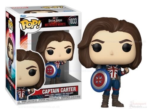 Funko Pop! Heroes – Capitaine Carter – Doctor Strange IN The Multiverse Of Funko Pop! Heroes – Capitaine Carter – Doctor Strange IN The Multiverse Of