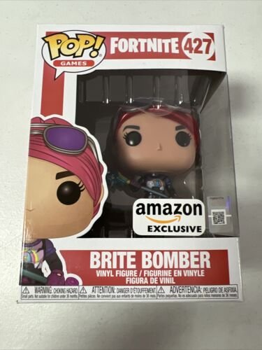 Funko Pop Jeux #427 Fortnite Brite Blouson Bomber Métallique Amazon