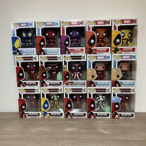 Funko Pop! Marvel Deadpool Ensemble De 15 Sac en Vrac Solde