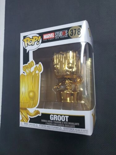 Funko Pop! Marvel Groot (Doré) #378 Vinyle Figurine Funko Pop! Marvel Groot (Doré) #378 Vinyle Figurine