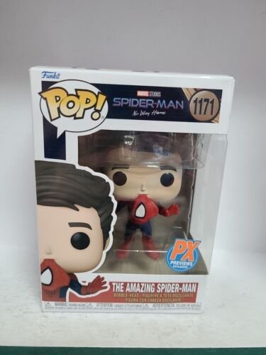 Funko Pop! Marvel The Amazing Spider-Man # 1171 (Px EXC ) Figurine Avec / Funko Pop! Marvel The Amazing Spider-Man # 1171 (Px EXC ) Figurine Avec /