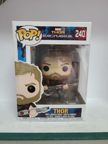 Funko Pop! Marvel Thor Ragnarok Thor #240 Vinyle Figurine Funko Pop! Marvel Thor Ragnarok Thor #240 Vinyle Figurine