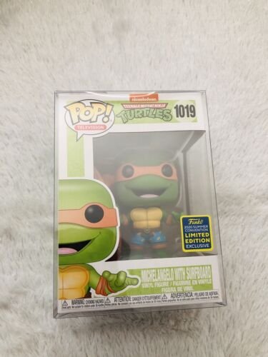 Funko Pop! Michelangelo With Surfboard SDCC