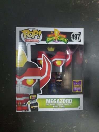 Funko Pop! Mighty Morphin Power Rangers Megazord #497 SumCon17 EXC