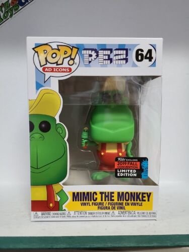Funko Pop! Pez Imitateur Le Singe # 64 (2019 Automne Avec ) Vinyle Figurine