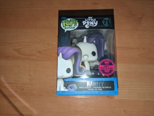 Funko Pop! Rareté My Little Pony Rareté Mlp Numérique Sortie #71 Graal Le / 999