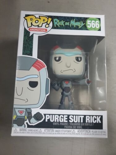 Funko Pop! Rick Et Morty Purge Suit Rick #566 Vinyle Figurine Funko Pop! Rick Et Morty Purge Suit Rick #566 Vinyle Figurine