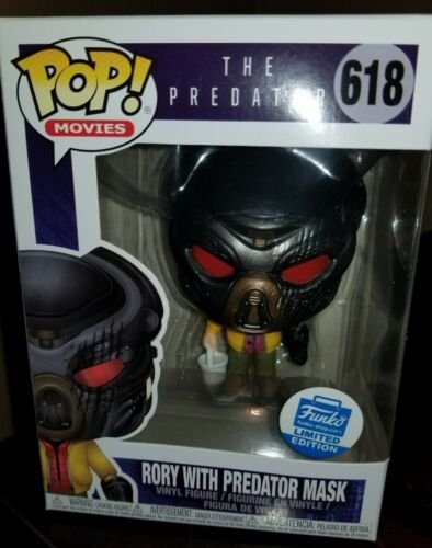 Funko Pop! Rory with Predator Mask #618 Funko Shop Exclusive New In Hand