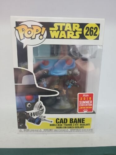 Funko Pop! Star Wars Cad Bane #262 (2018 Été Avec ) Vinyle Figurine / Protection