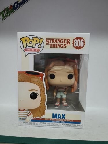 Funko Pop! Stranger Things Max #806 Vinyle Figurine Avec / Protection Funko Pop! Stranger Things Max #806 Vinyle Figurine Avec / Protection