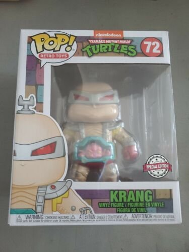 Funko Pop! Teenage Mutant Ninja Turtles Krang #72 Édition Spéciale Action Figure Funko Pop! Teenage Mutant Ninja Turtles Krang #72 Édition Spéciale Action Figure