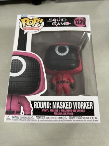 Funko Pop! Télévision #1226 Pieuvre Jeu Rond : Masqué Travailleur Vinyle