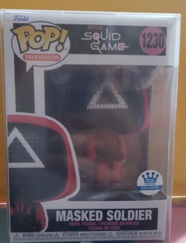 Funko Pop! Télévision: Pieuvre Jeu – Masqué Soldat Exclusivité Vinyle Figurine