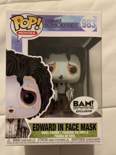 Funko Pop! Vinyl BAM Exclusive Funkoween Edward Scissorhands w/ Purple Face MINT