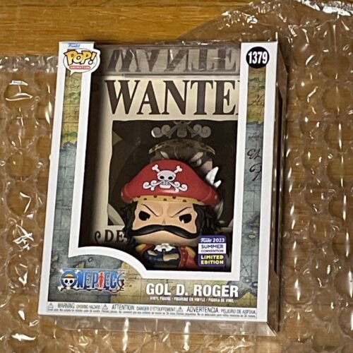 Funko Pop! one piece Gol Prof Roger Recherché Affiche Sdcc Partagé Excl. En Main