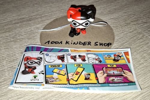 KINDER JOY VT273 VT 273 DC SUPER HEROES FUNKO POP – HARLEY QUINN + BPZ 03.2023